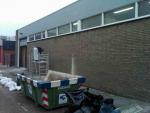 bellstraat 13 , vlaardingen ,4 stuks overhead deuren plaatsen 4x4 mtr. in samenwerking met JCN garagedeuren.