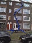 daar gaan we . op naar 15 mtr. hoog !